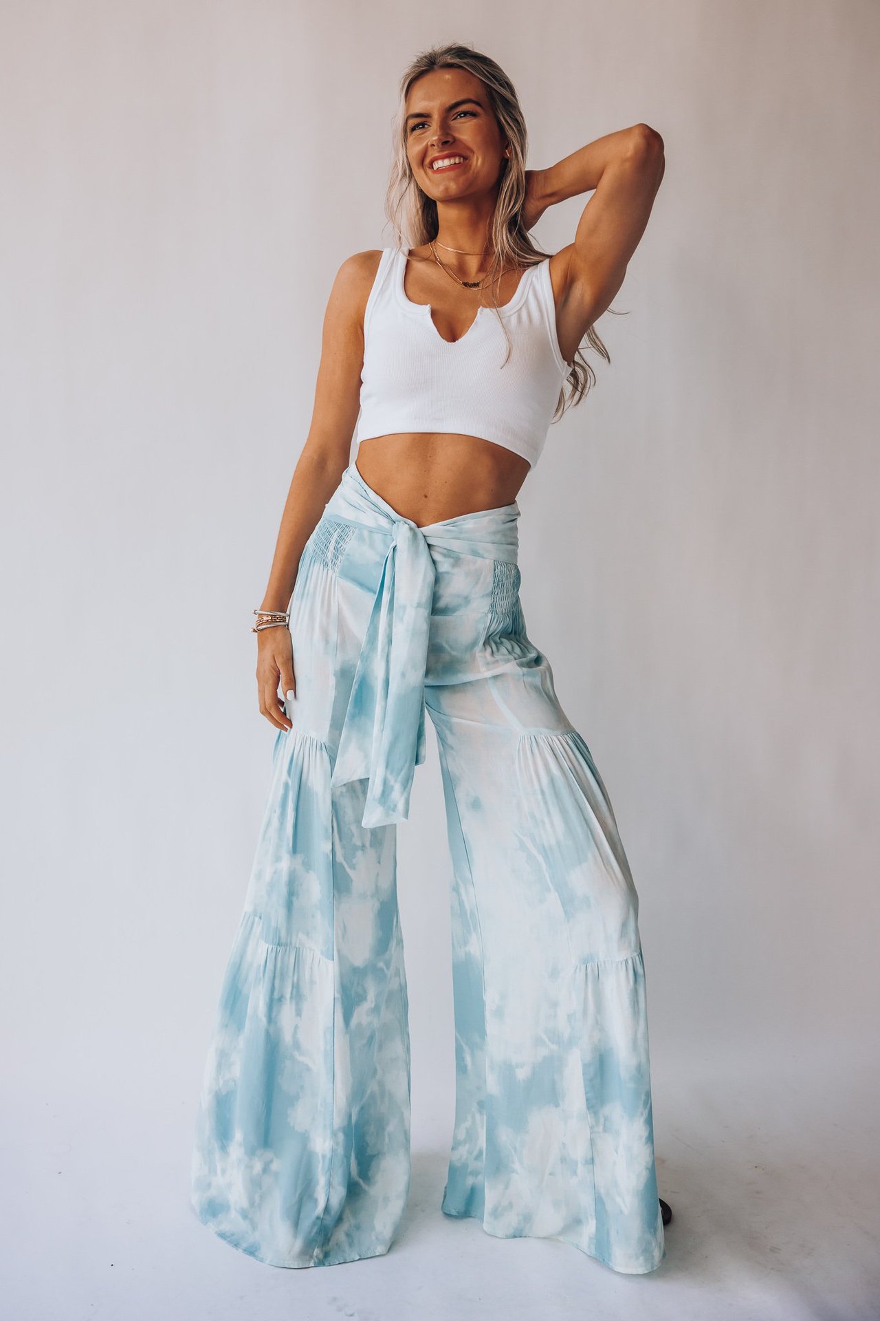 Casual Loose Flared Wide Leg Pants - Pants - Uniqistic.com