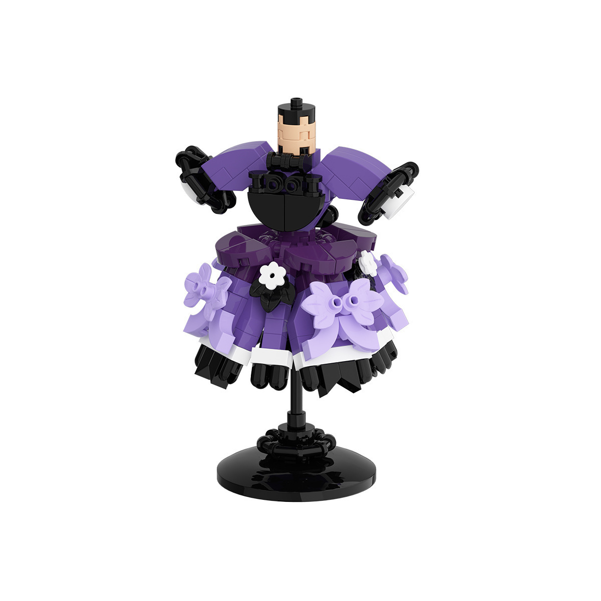 Chaolechuang 7585 Lolita Loli princesa vestido adornos de bloques juguetes para niños regalos para niñas el 1 de junio