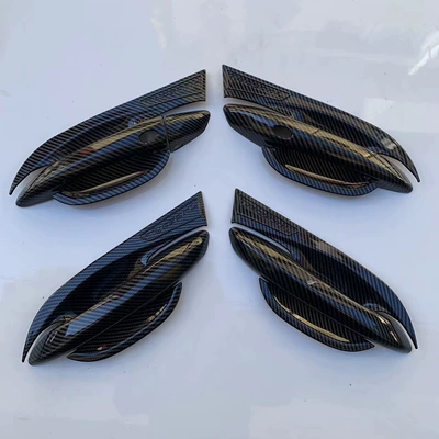Modification Decorative Accessories, Portal Wrist - 21-25-tucson-l-carbon-fiber-pattern-door-bowl-handle-black-label-4-doors