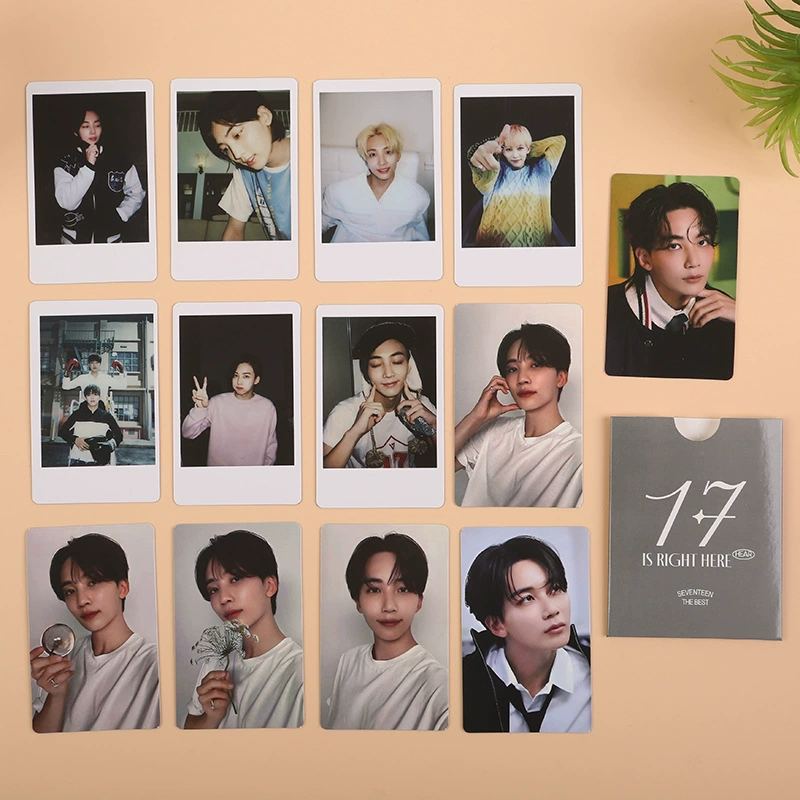 Корейская группа 17 SEVENTEEN новая специальная маленькая карта