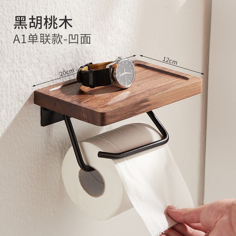 Higiénico titular de papel higiénico titular de rollo sin sacador Cocina Baño de acero inoxidable titular de tejido