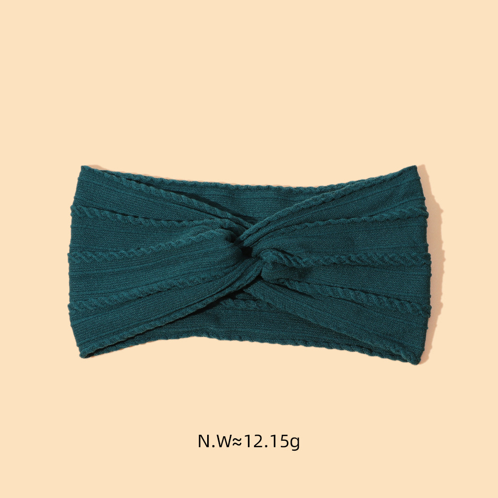 Nya barnhuvudbonader baby vår och sommar korsband baby nylon elastiskt fontanell brett hårband_voghion.com