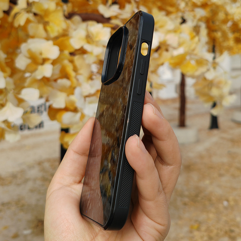 Carbon Fibre Forged Texture Phone Case For Iphone Pro Max_voghion.com