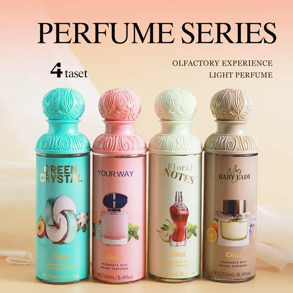 Gisa Export New Middle Eastern Arabian Perfume Long-Lasting Fragrance European and American Ladies Perfume Body Spray 250