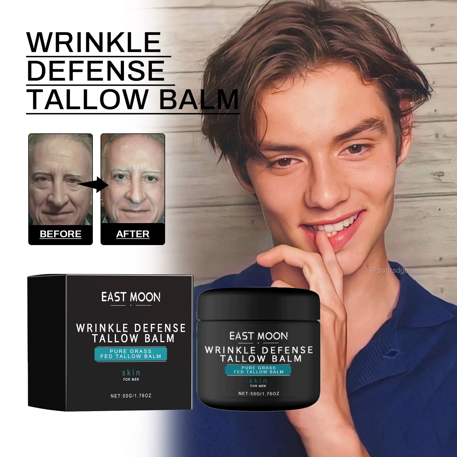 EASTMOON Мужской крем против морщин осветляет морщины на лице