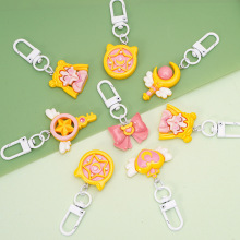树脂美少女战士钥匙扣挂件DIY手工钥匙扣手机链包包挂饰品配件