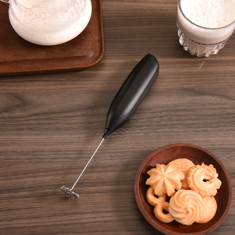 Cross-border new electric milk frother coffee electric stirring rod frother mini handheld wireless milk frother