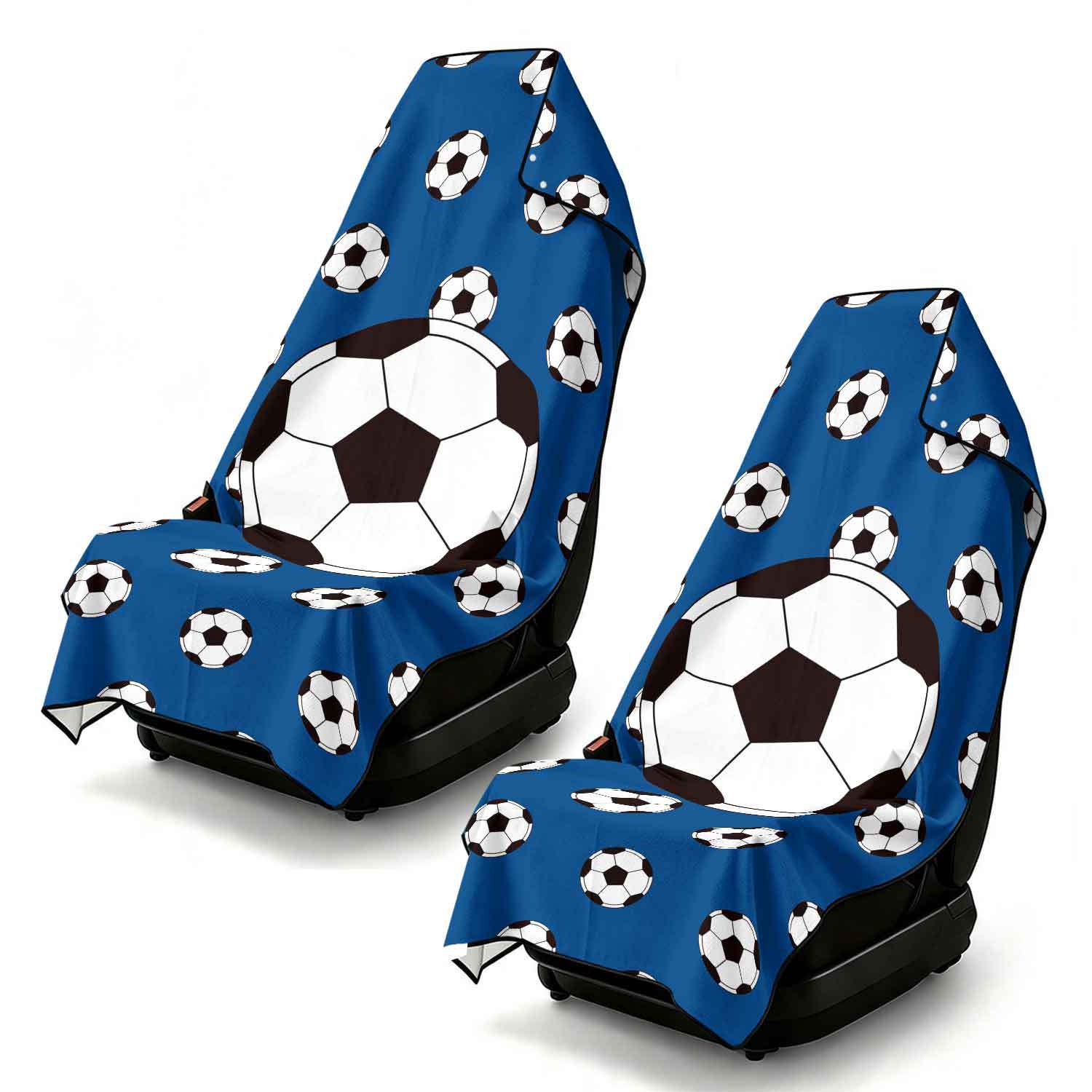 2-piece dual-use car seat cover, ultra-fine fiber, can be used as a beach towel, printed car protective seat cover 13