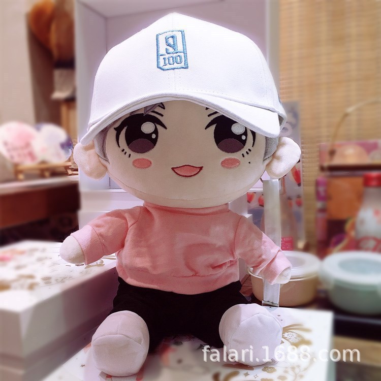 人形玩偶棉花娃娃音乐发声毛绒玩具 智能卡通明星公仔可爱娃娃