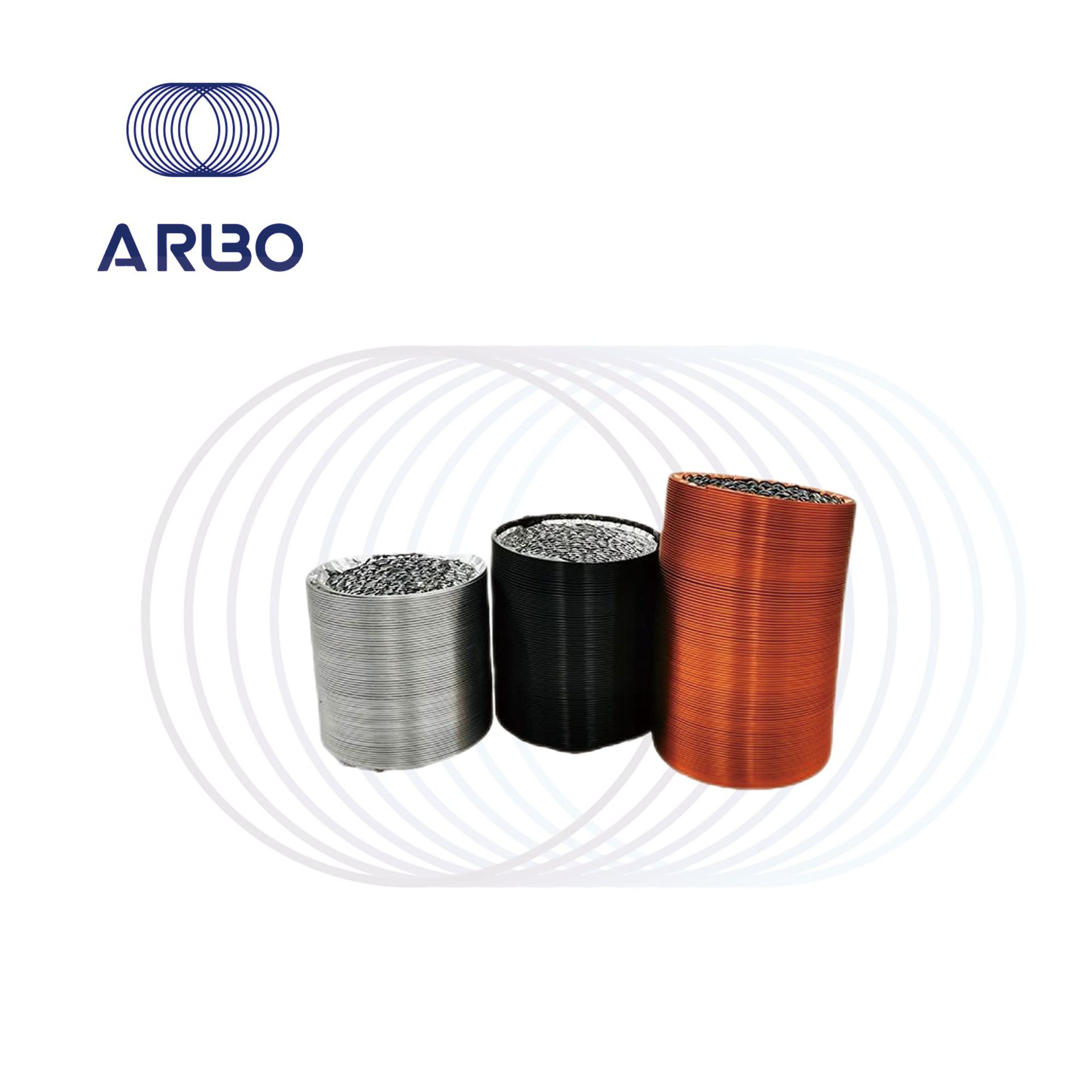 烧烤排烟管双层加厚铝箔通风管高温换气扇油烟机排烟管伸缩烟道