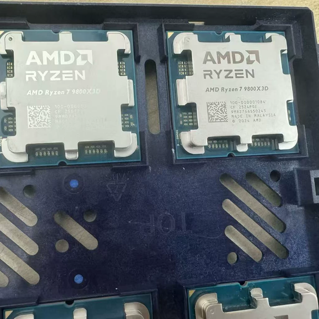 Процессор AMD Ryzen 7 9800X3D для настольного ПК, сокет AM5, серия 7000/8000/9000