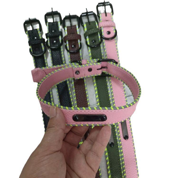 Ошейник анти-затягивающий ошейник для собак средний и большой ошейник для собак веревка метод Лабрадора ведро ошейник для собак светоотражающий