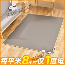 石墨烯加熱地毯碳晶地暖墊家用加熱墊客廳瑜伽發熱墊電熱毯