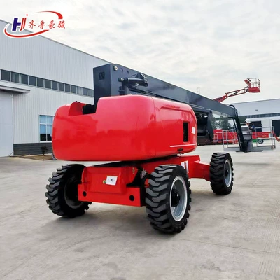 Manufacturer Produces Self-Propelled Straight-Arm Avtomobil fırlanan platformaları