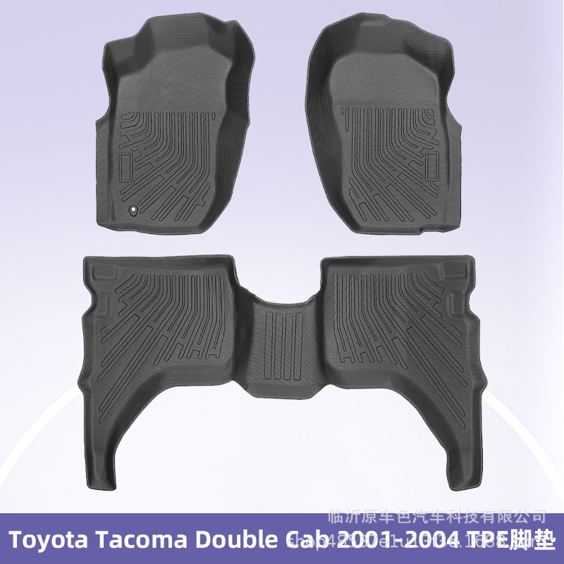 Para TOYOTA Tacoma Hybrid Double Cab 01-04 3D TPE para todo el tiempo
