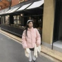 宽松版冬季立领百搭面包服