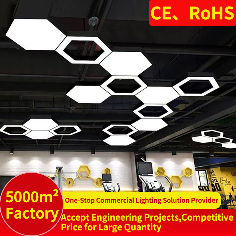 Luxury Honeycomb Hexagon Light Dining Room Pendant Lamp