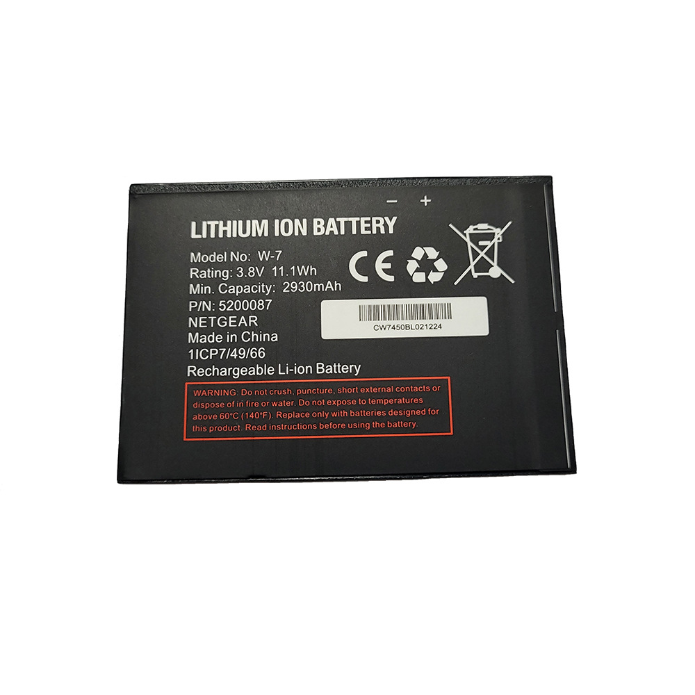 Netgear 4G网件W-7 3.8V 2930mAh WIFI无线路由器电池足容A品电芯