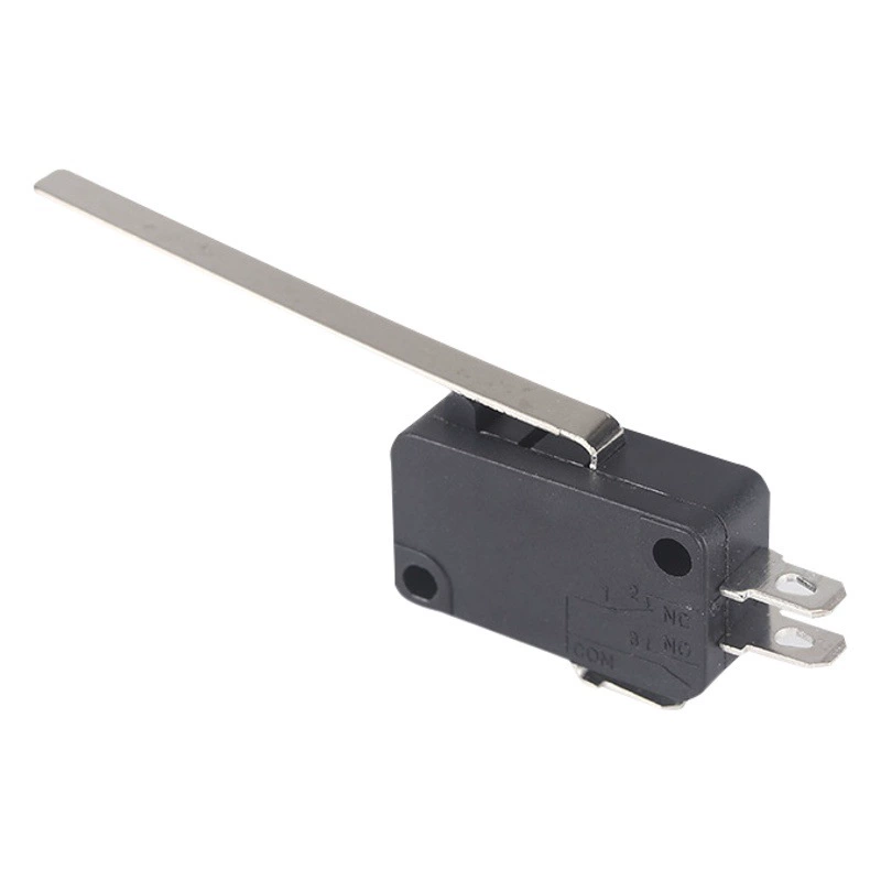 Микропереключатель V-153 для сварочного пистолета, с длинной ручкой, защитой двигателя, кнопка мгновенного действия, сброс, 3-контактный