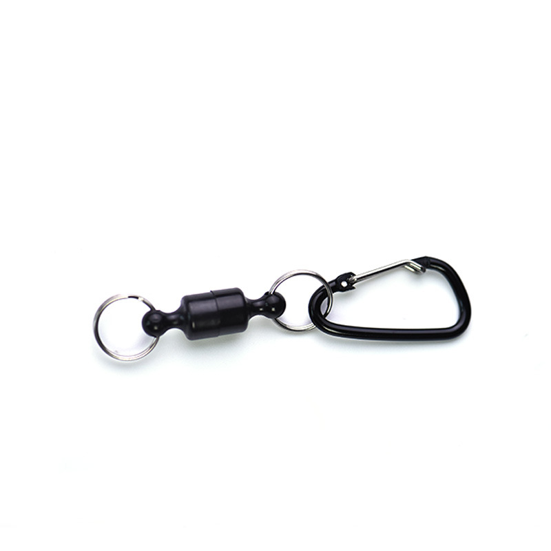 Hebilla D negra de tamaño pequeño