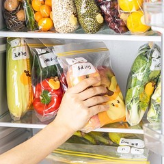 密封袋の鮮度保持食品級家庭用冷蔵庫収納専用の自己密封袋