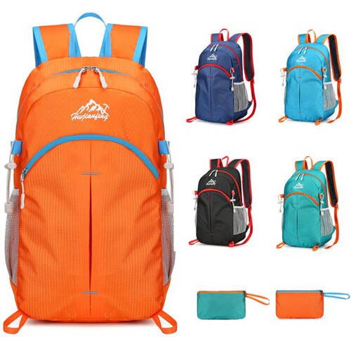 Multi-functional hiking backpack large capacity foldable lightweight shoulder bag outdoor travel cycling backpack hiking sports bag