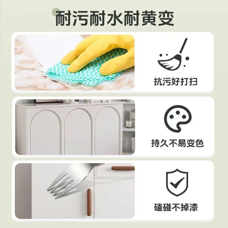 Pintura para muebles de madera Sanqing que cambia de color, renovación ecológica, mesita de noche, muebles para el hogar, pintura para madera a base de agua.