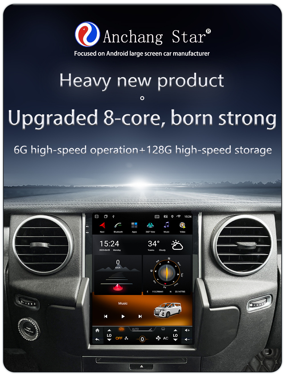 Suitable for 10-16 Models of Land Rover Range Rover Discovery 4 Modified with 9.7inch Qualcomm 6125 Android 4g Large Vertical Screen Navigator