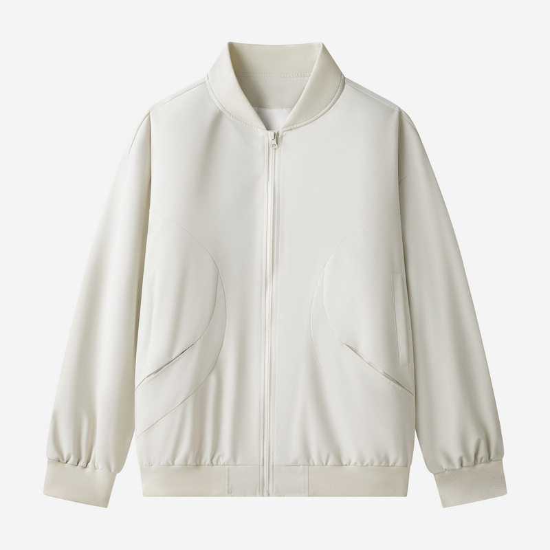 Nueva chaqueta 2024 chaqueta de béisbol de cuello de hombre chaqueta casual chaqueta de hombre cardigans sueltos chaqueta de hombre