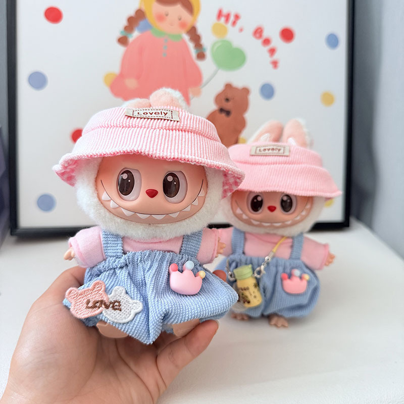 服のみ】第二世代ブラインドボックス ラブブ服 エポキシ樹脂製顔飾り ラブブ シットシットパーティーシリーズ ベビー服 可愛い|undefined