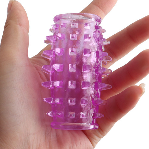 Thorn ring locking sperm ring for men, wolf braces, fun couple products, spiked penis ring, transparent crystal set wholesale