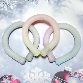 冬季TPU自发热暖脖神器/热袋/挂脖热宝/金属片发热袋围脖/自发热