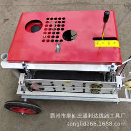 8.5全自动拉线机 汽油机型光纤光缆拽缆牵引机 玻璃钢传线机