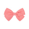 Cloth with bow, children's hairgrip, cute hair accessory, suitable for import, European style, wholesale