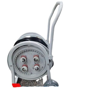 Huayu supply 50 m mobile explosion-proof maintenance cable reel outdoor trolley-type maintenance and maintenance power cable reel