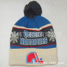 加工定制冷帽 户外保暖毛线帽子 刺绣 冬帽 电脑提花编织针织帽子