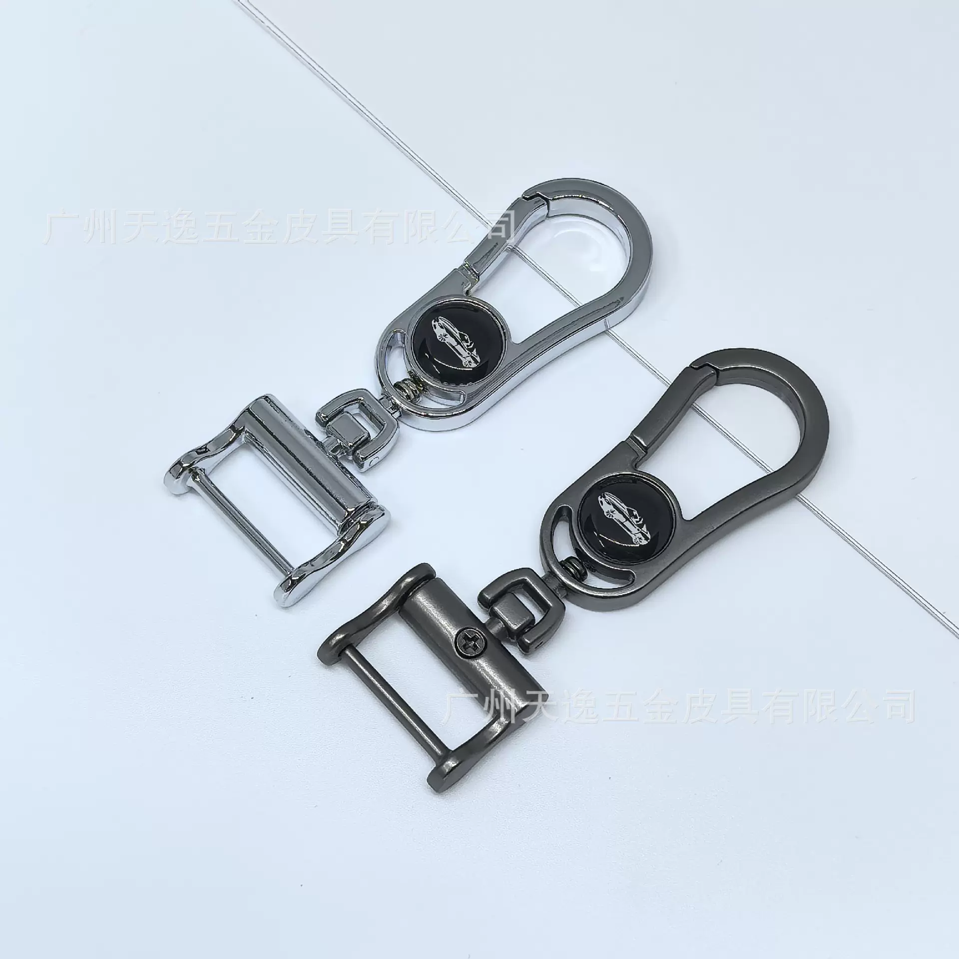 厂家批发锌合金汽车钥匙扣金属葫芦钥匙扣奥迪奔驰宝马男腰挂高档