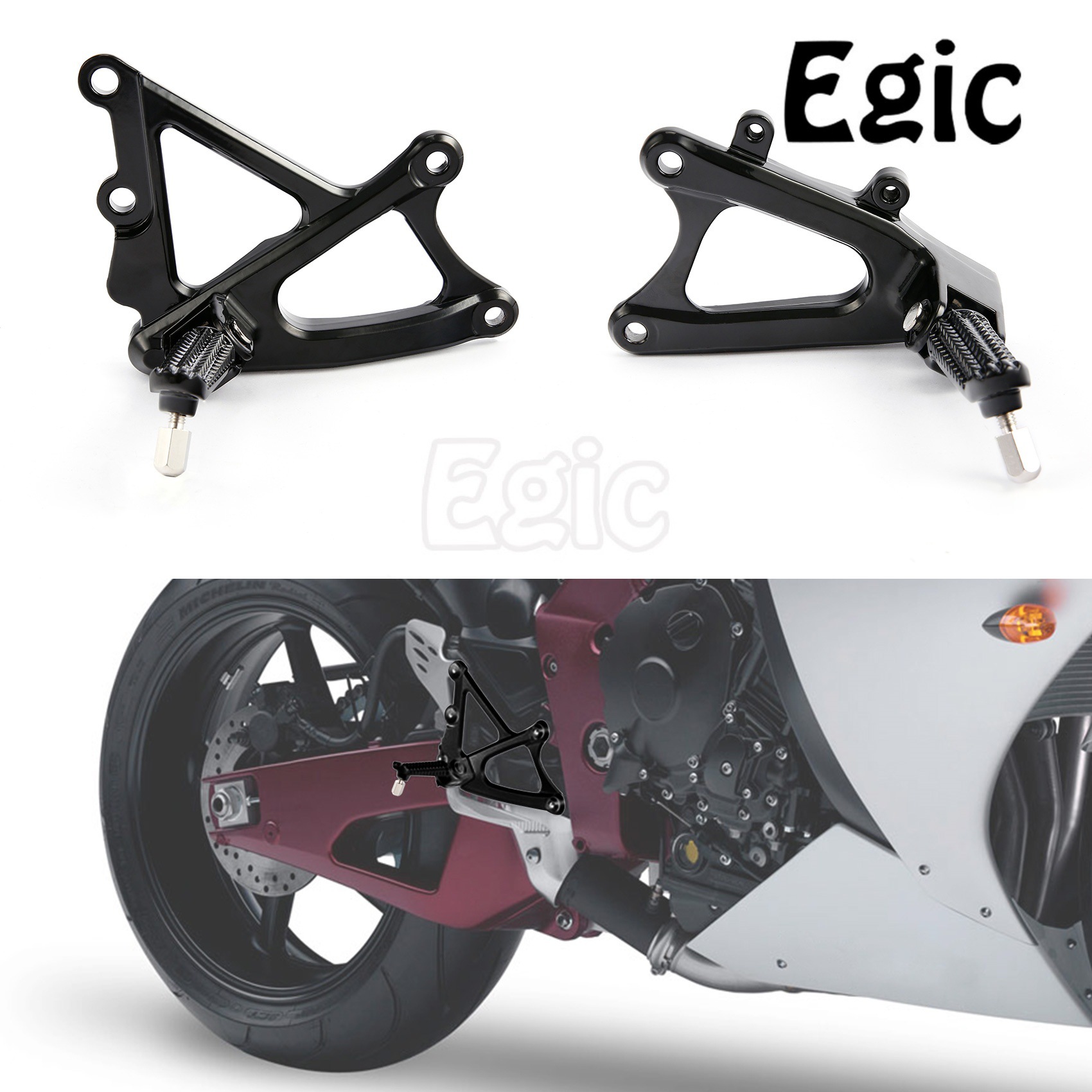 Motorcycle Suitable for Yamaha Yamaha Yzf R1 09-14 Front Pedal Assembly Pedal Bracket