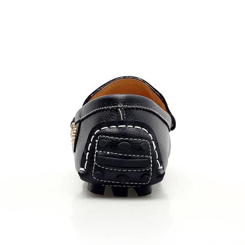 Loafers flat slip-on men's casual low-top men's wide size bean pod shoes