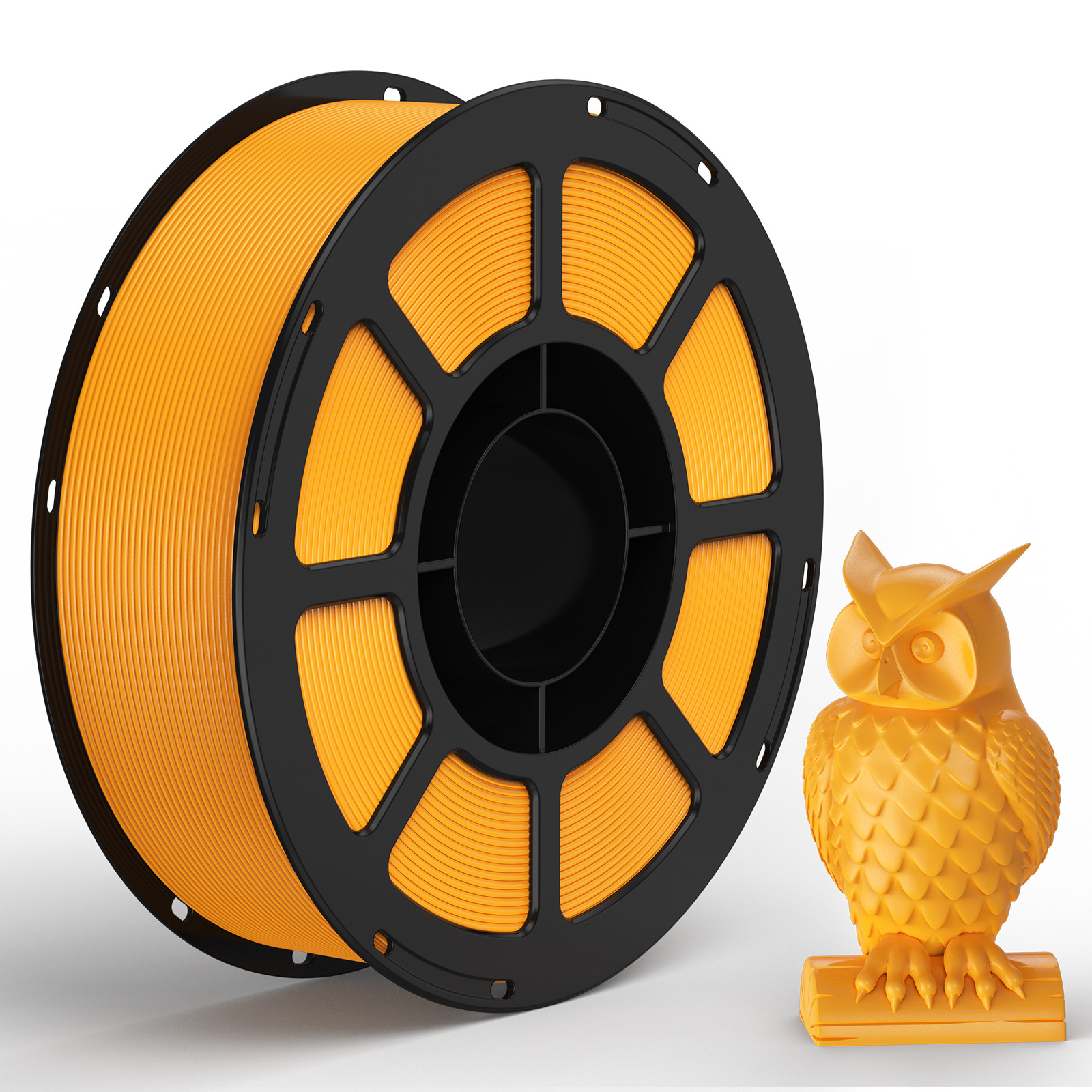Coredi 3D Printer PETG Material consumible Impresión de alta velocidad 1,75 mm Cinta plana limpia degradable 1KG