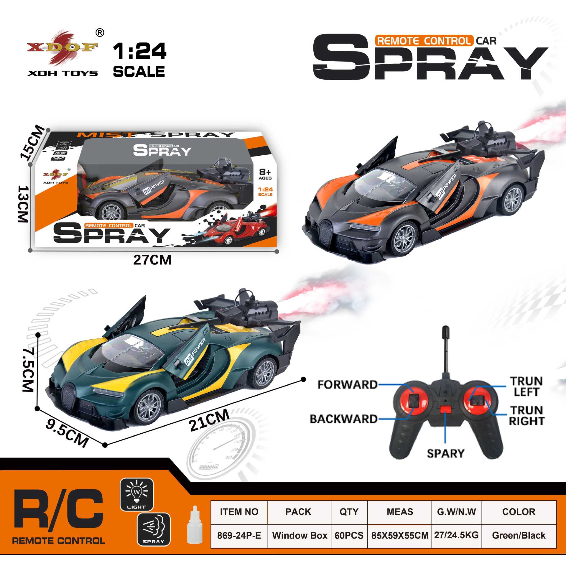 Rc coche de control remoto coche deportivo Bugatti coche eléctrico de alta velocidad resistente a caídas niño niño juguete de control remoto