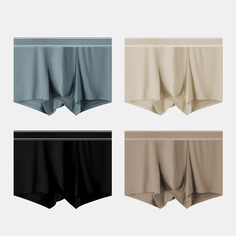 Cordyceps algodón humano bacteriostático entrepierna hombre algodón puro Xinjiang piel transpirable pantalones cortos cabeza al por mayor