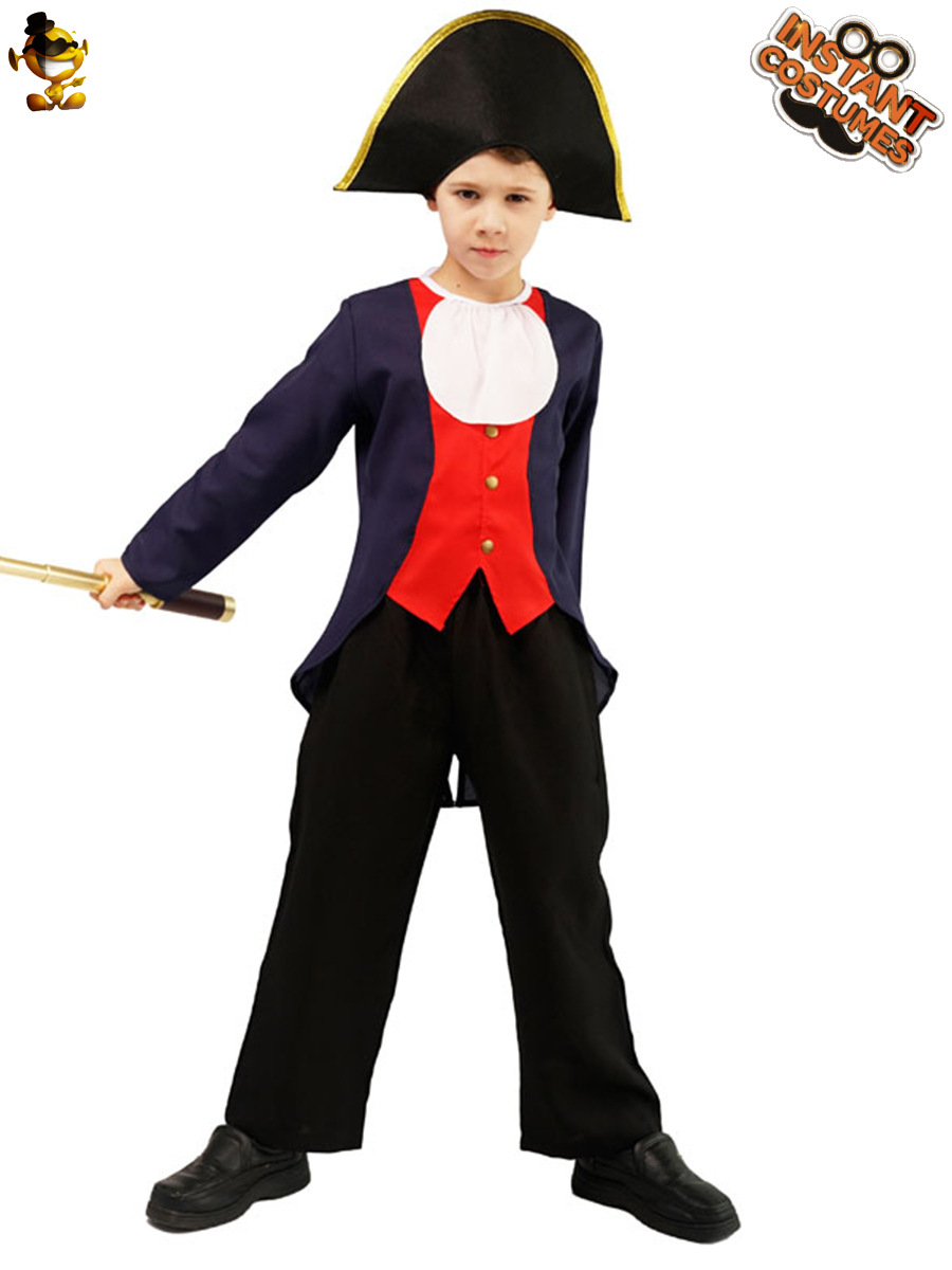 Little Boy Barco Pirata vestido largo ropa de fiesta Halloween Cosplay traje la etapa mascarada image 4
