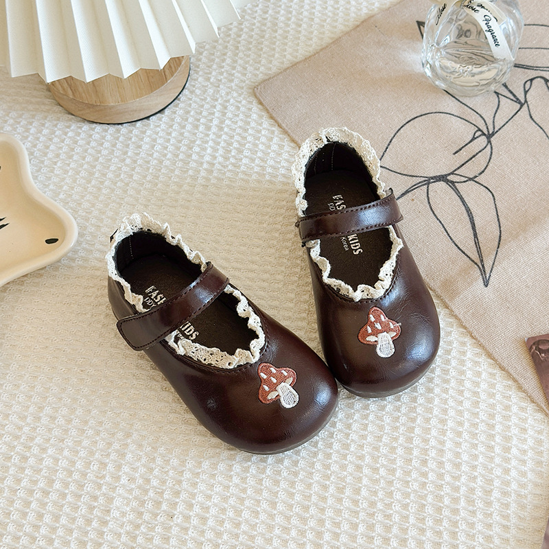 Zapatos de cuero para bebés de niñas 2026 primavera nuevos zapatos de suela suave para niños princesa zapatos de niñas zapatos de bebé image 8