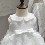 Платье для девочек, белая юбка на девочку, наряд маленькой принцессы без рукавов, наряд на выход, в западном стиле, юбка-пачка
