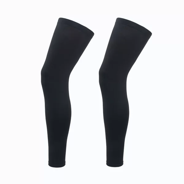 Outdoor riding sun protection leg cover nylon elastic non-slip leggings summer UV protection running basketball ice silk knee pad