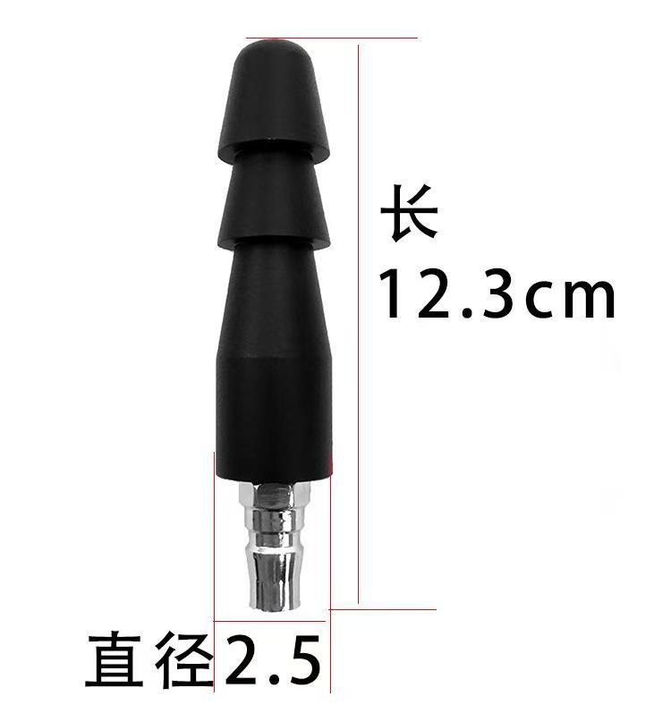 Adaptador de Abrazadera para Dildo de Máquina de Masturbación, Conector de Doble Extremo de Acero Inoxidable, Accesorio VAC de Un Solo Extremo, Conector Rápido Multifunción