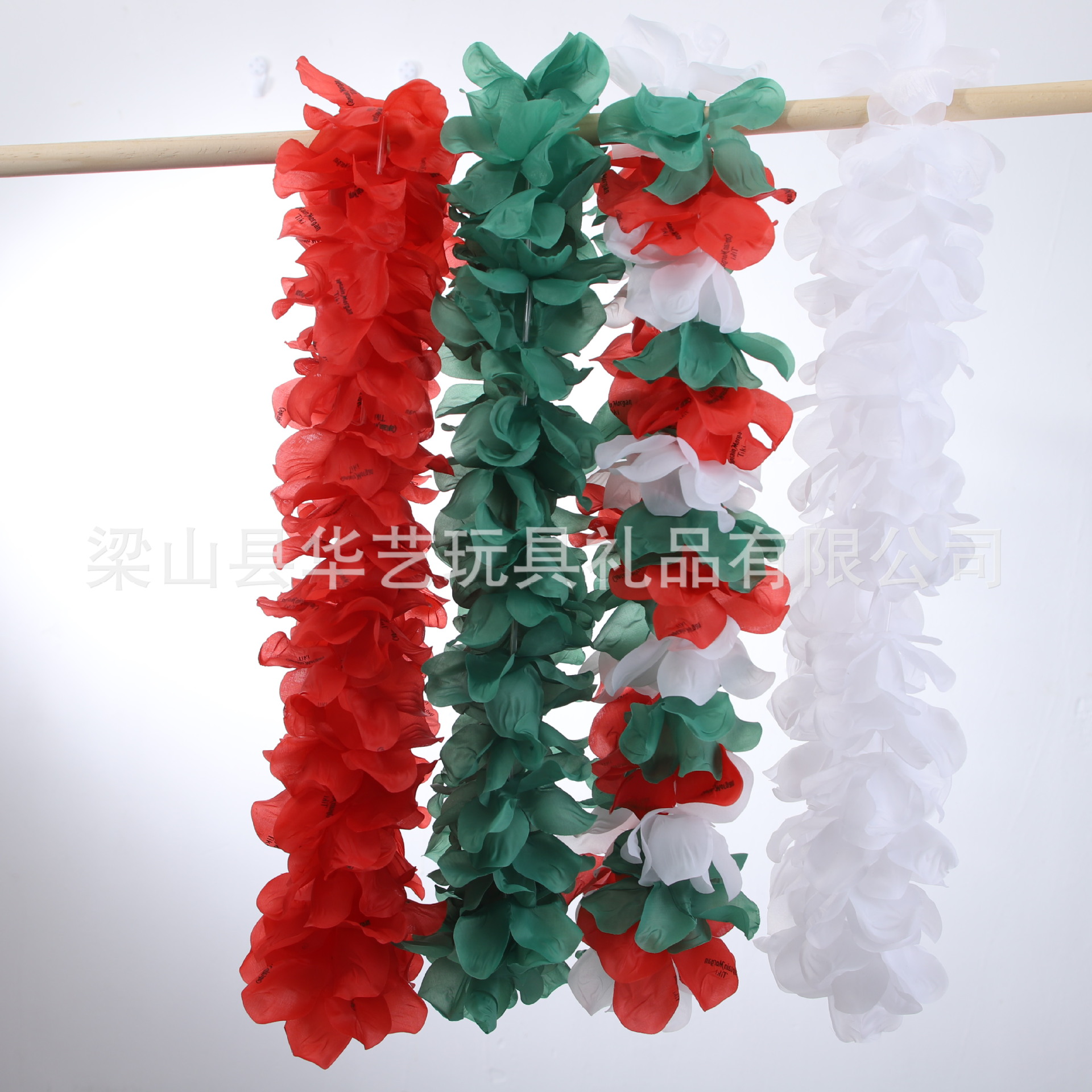 Fabricante de experiencia de guirlandas al por mayor actualización de material guirlandas no desfilada guirlandas hawaianas fiestas collar flores grandes