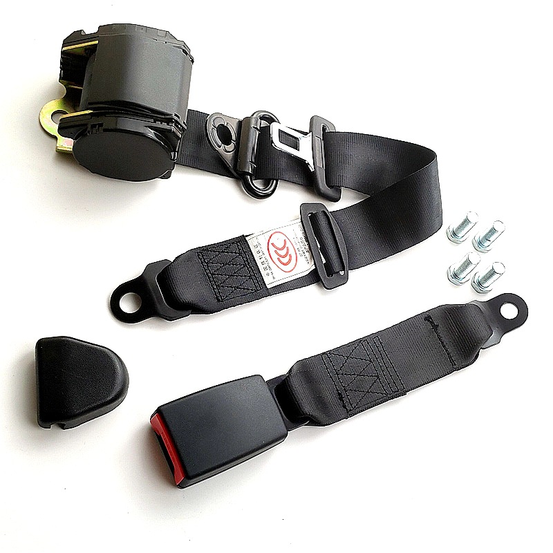 Car seat belt, Qìchē Car Seatbelt - k3-galvanized-30cm-fully-wrapped-webbing-base-with-four-screws