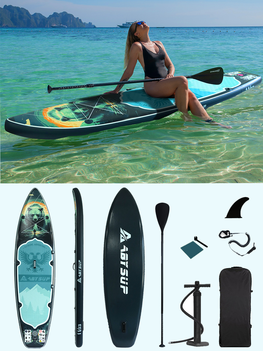 Tabla de surf inflable ABYSUP, tabla de paddle surf, deportes acuáticos, supboard, tabla de paddle surf inflable, tabla de surf